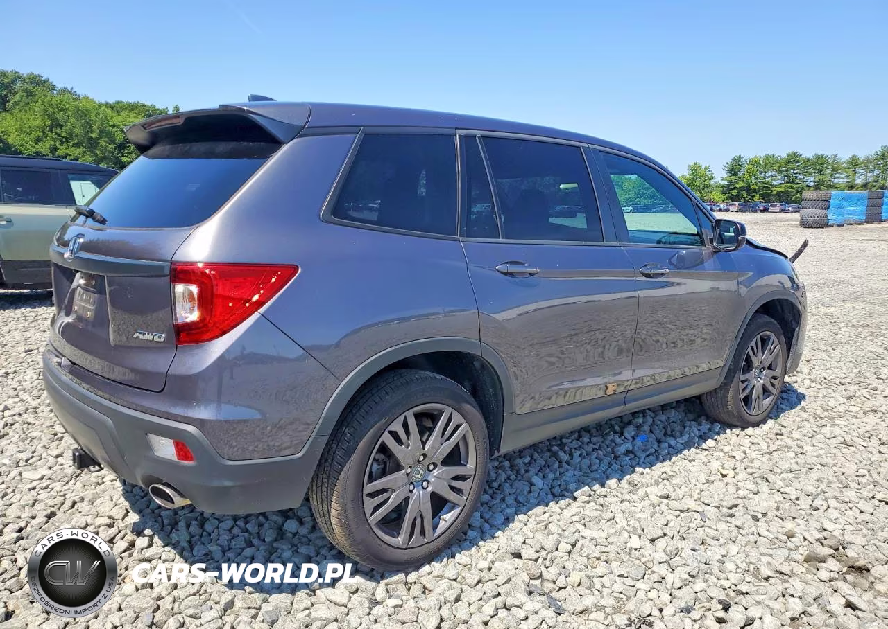 2021 Honda Passport Exl VIN:5FNYF8H57MB035593 - 3