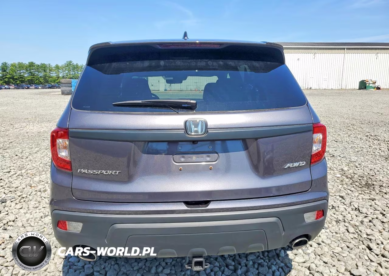 2021 Honda Passport Exl VIN:5FNYF8H57MB035593 - 6