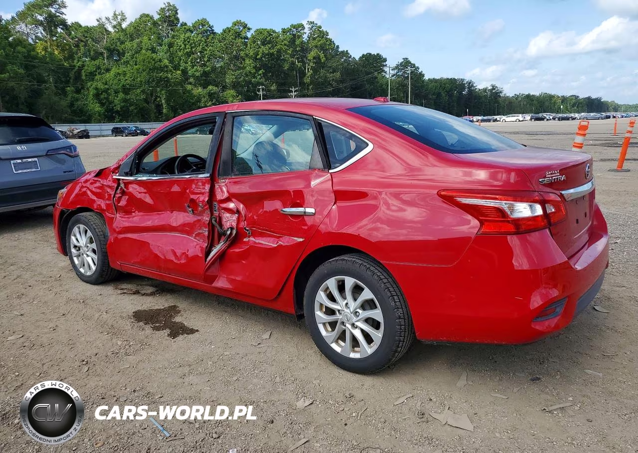 2018 Nissan Sentra Sv VIN:3N1AB7AP1JY258363 - 2
