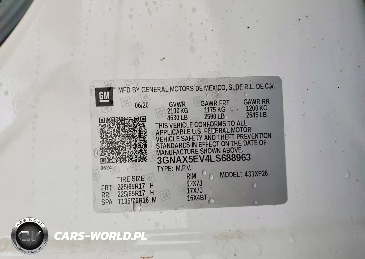 2020 Chevrolet Equinox VIN:3GNAX5EV4LS688963 - 13
