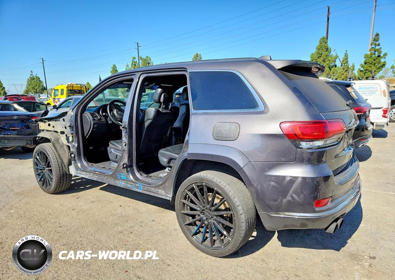 2015 Jeep Grand Cherokee Overland VIN:1C4RJECG1FC144237 - 2