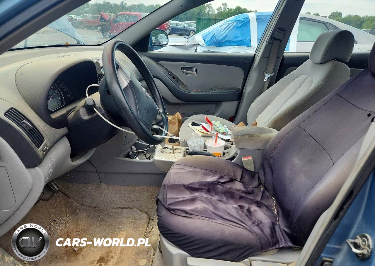 2007 Hyundai Elantra Gls VIN:KMHDU46D77U134610 - 7