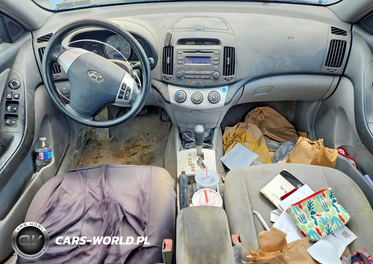 2007 Hyundai Elantra Gls VIN:KMHDU46D77U134610 - 8