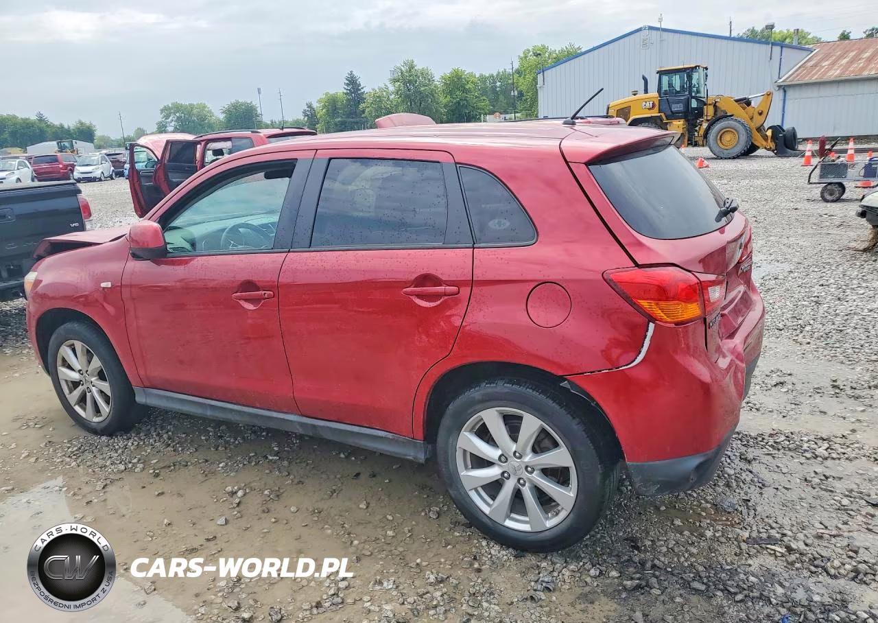 2015 Mitsubishi Outlander Sport Es VIN:4A4AP3AU1FE060375 - 2
