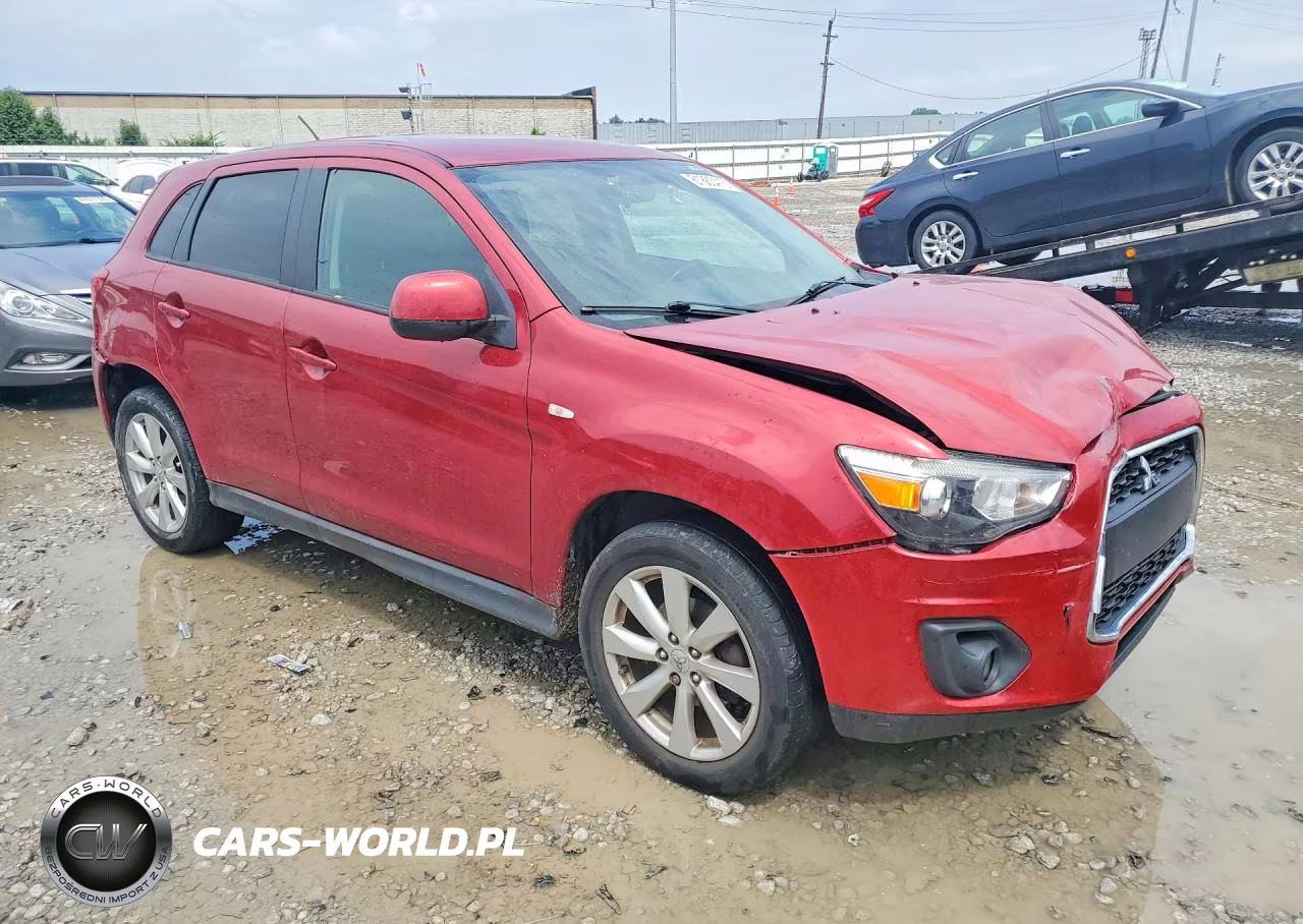 2015 Mitsubishi Outlander Sport Es VIN:4A4AP3AU1FE060375 - 4