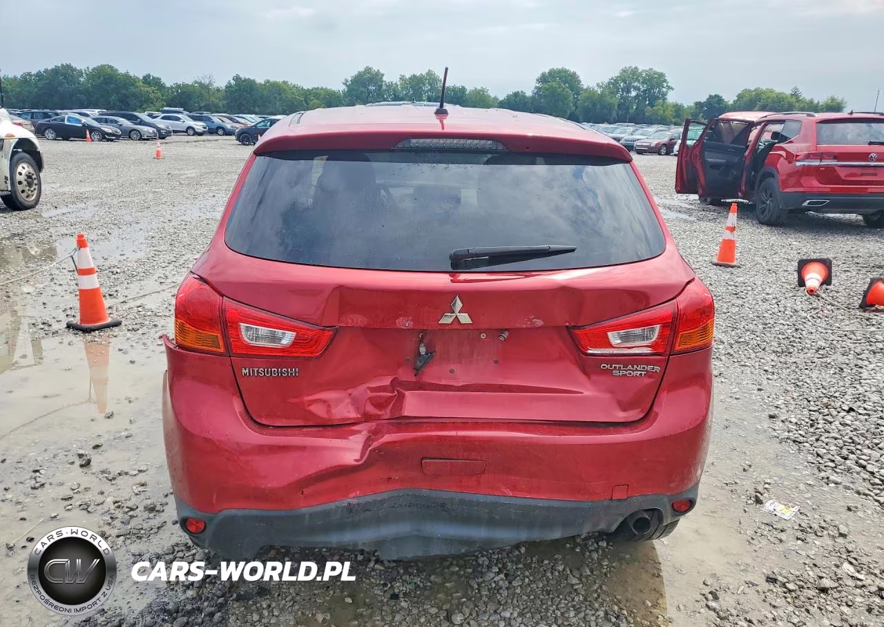 2015 Mitsubishi Outlander Sport Es VIN:4A4AP3AU1FE060375 - 6