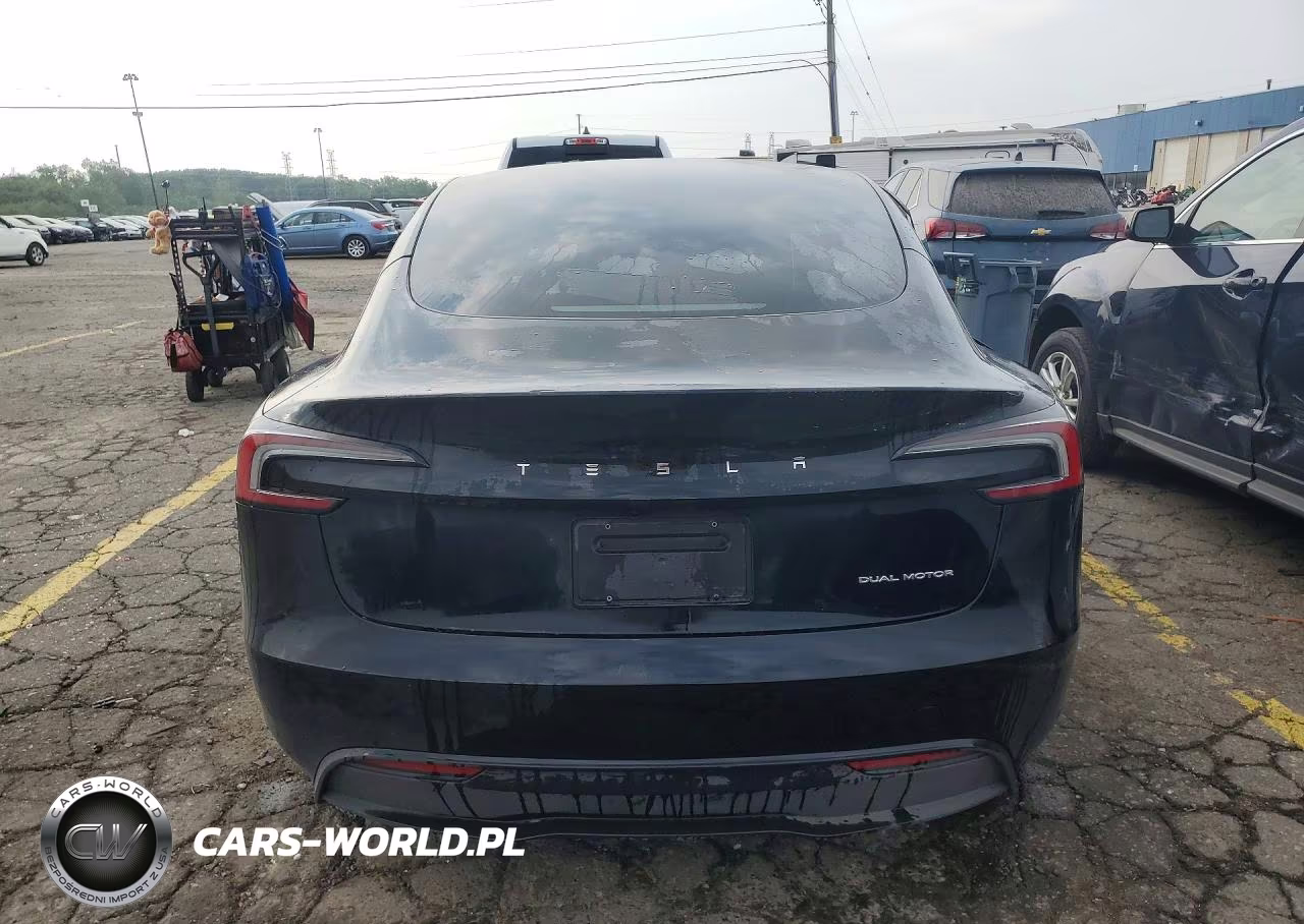 2025 Tesla Model 3 VIN:5YJ3E1EB9SF916324 - 6