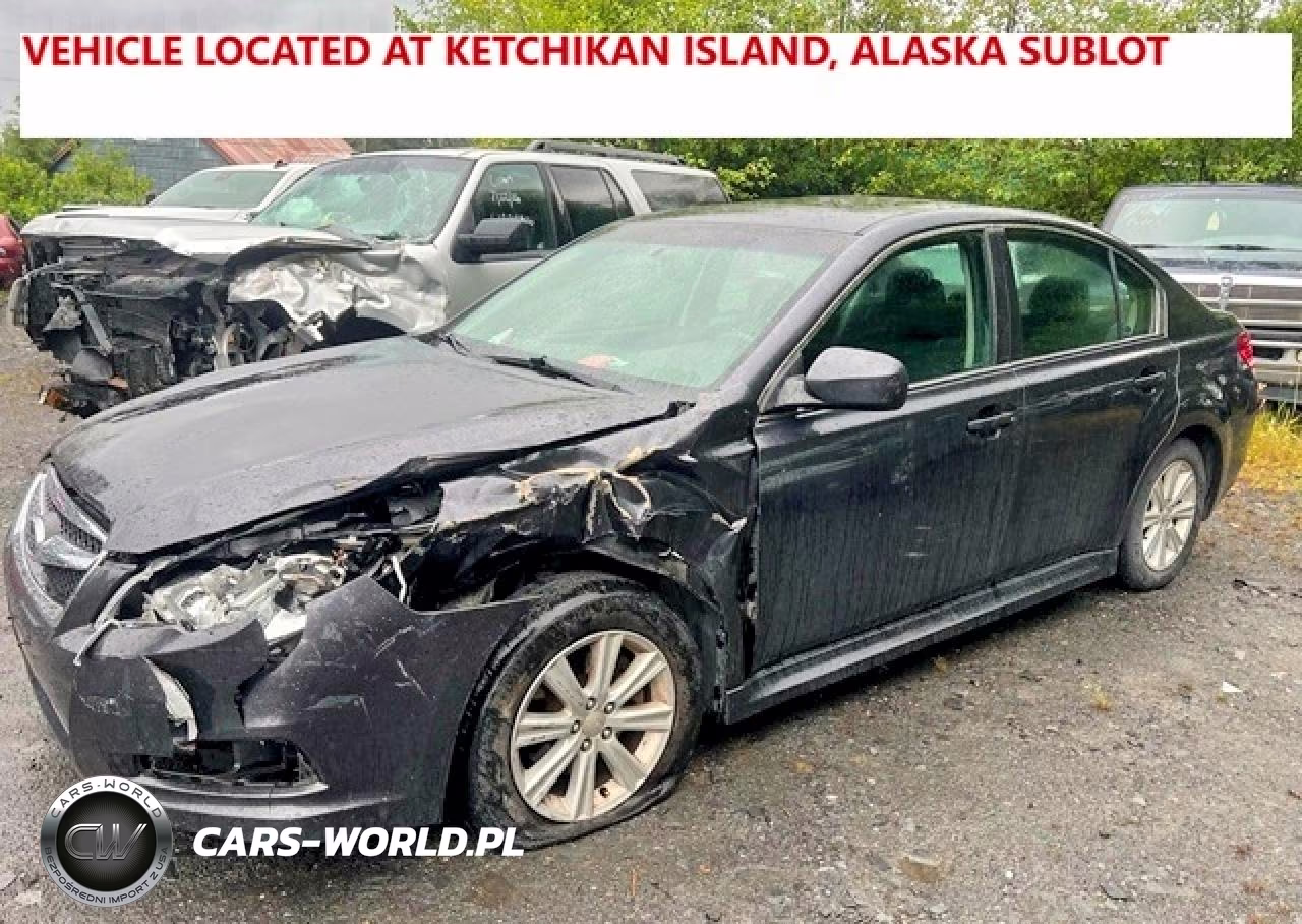 2010 Subaru Legacy 2.5I Premium VIN:4S3BMCE65A3210511 - 2