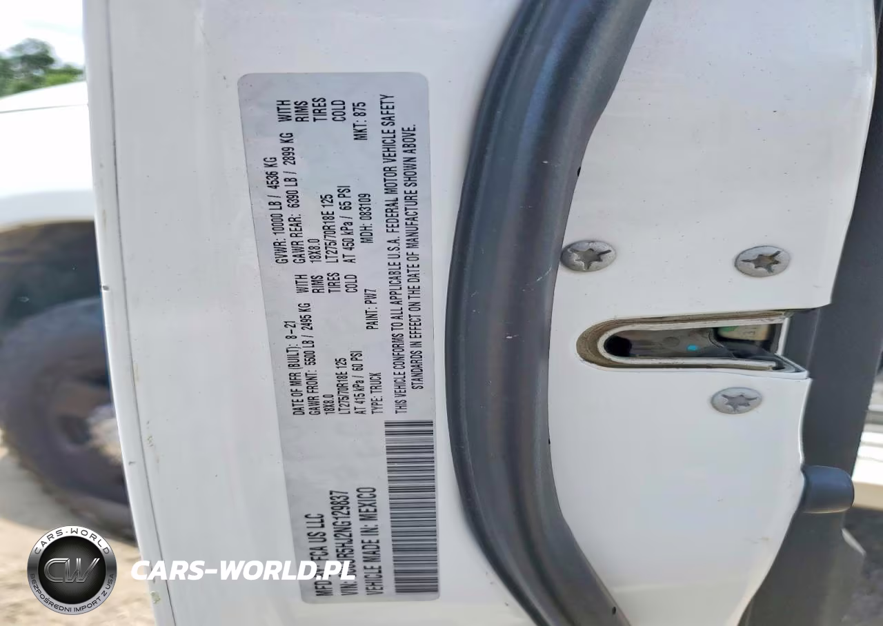 2022 Ram 2500 Tradesman VIN:3C6UR5HJ2NG129837 - 12
