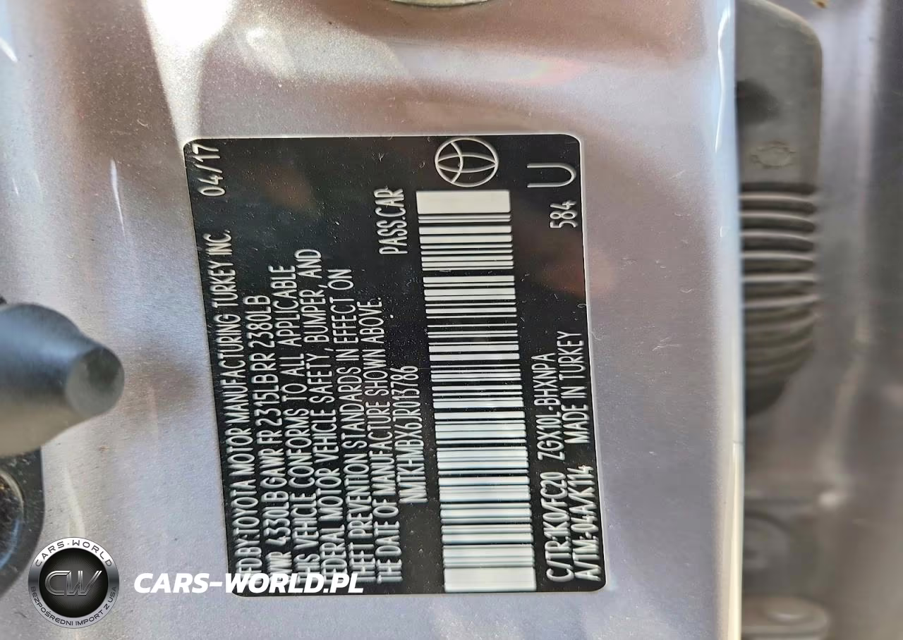 2018 Toyota C-Hr Xle VIN:NMTKHMBX6JR013786 - 12