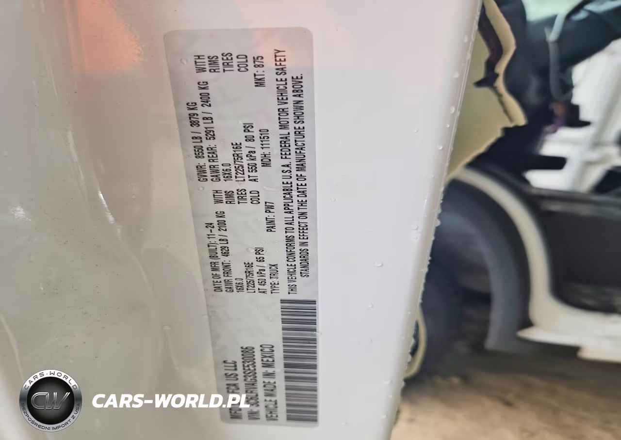 2025 Ram Promaster 1500 1500 Standard VIN:3C6LRVAG3SE530086 - 14