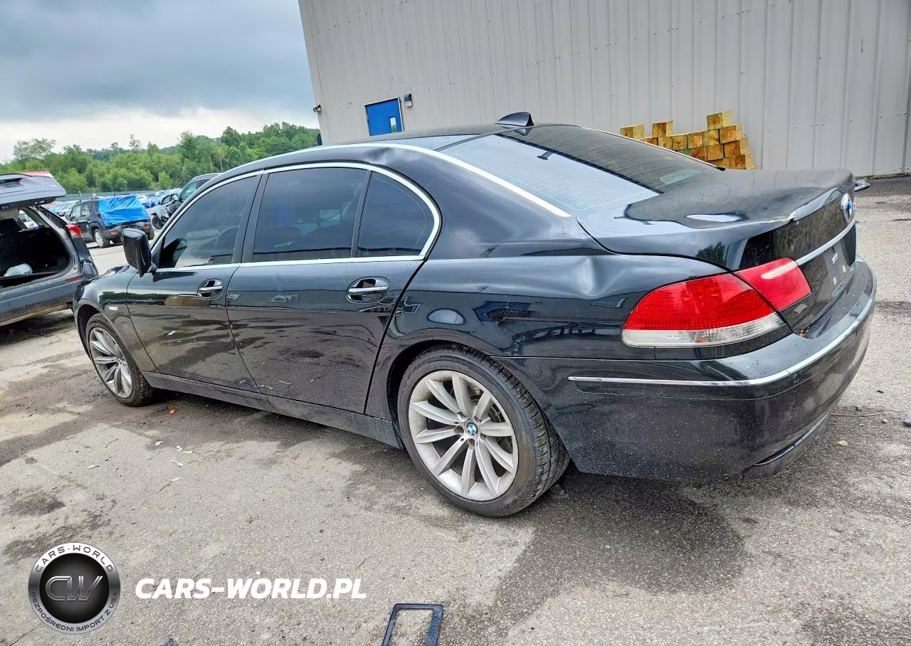 2007 BMW 750 VIN:WBAHN83527DT74684 - 2