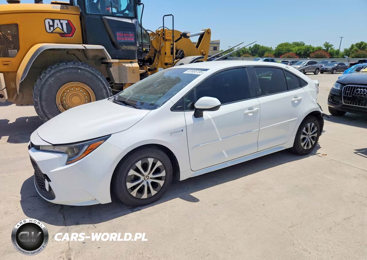 2021 Toyota Corolla Le VIN:JTDEAMDE8MJ005057 - 1