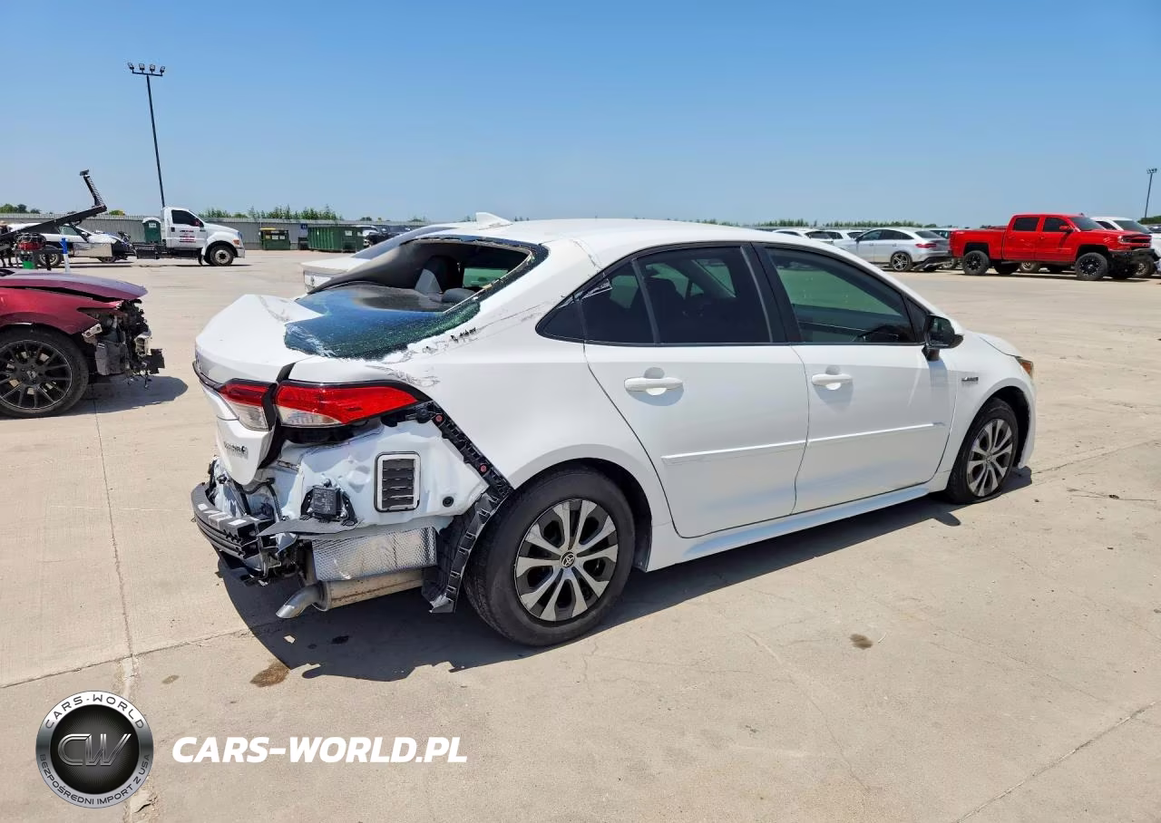 2021 Toyota Corolla Le VIN:JTDEAMDE8MJ005057 - 3