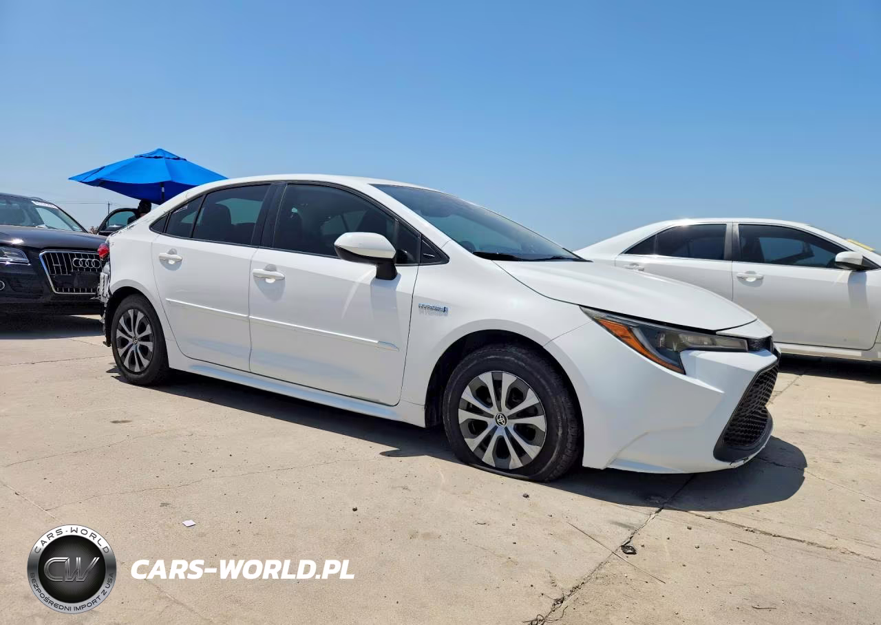 2021 Toyota Corolla Le VIN:JTDEAMDE8MJ005057 - 4