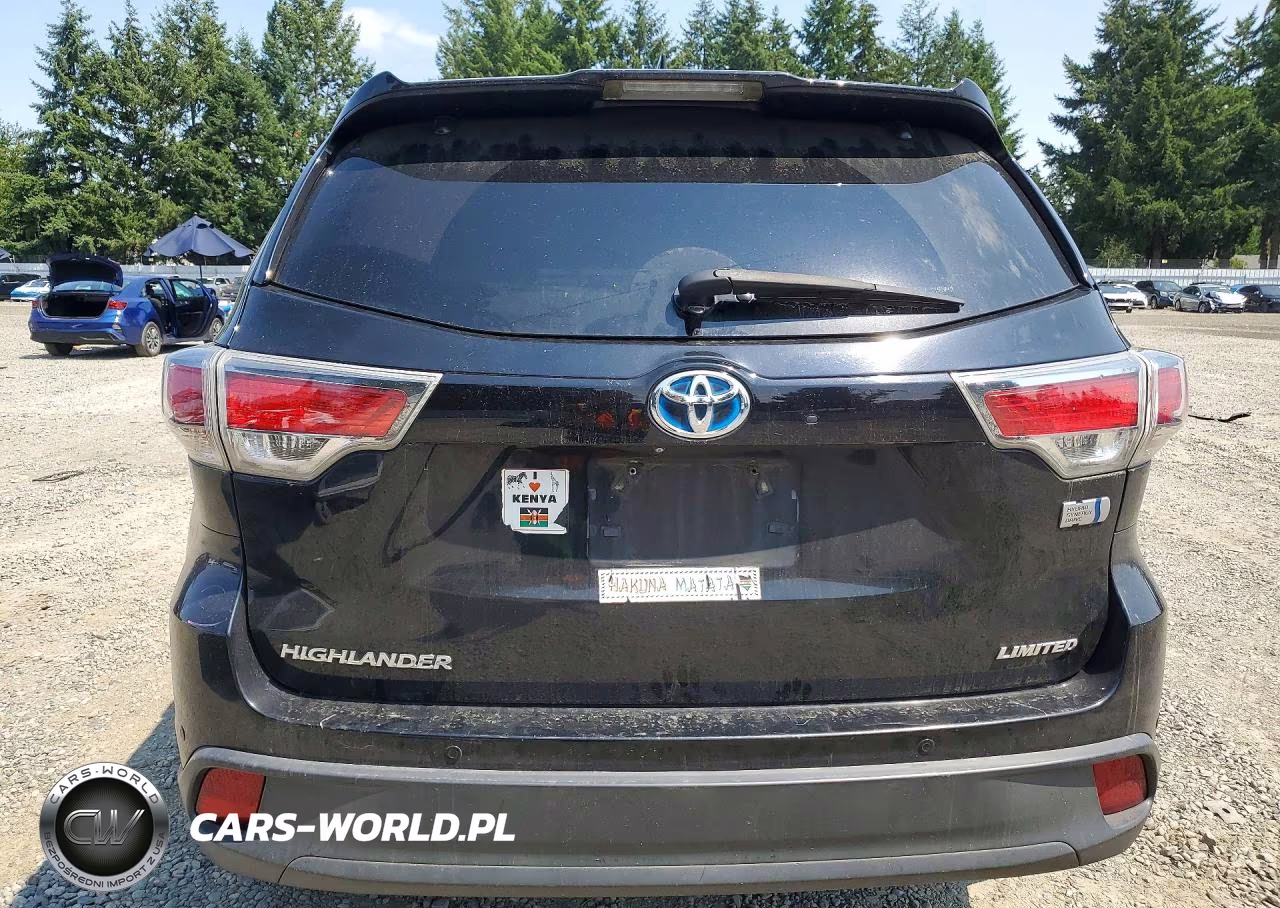 2016 Toyota Highlander Hybrid Limited VIN:5TDDCRFH6GS018603 - 6