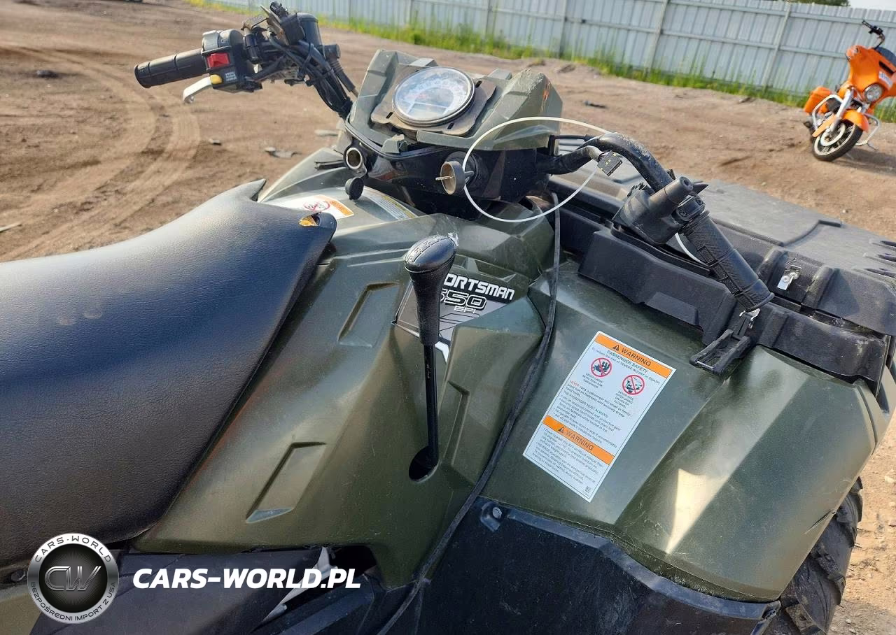 2012 Polaris Sportsman 550 Atv VIN:4XATN55A7CA527164 - 5
