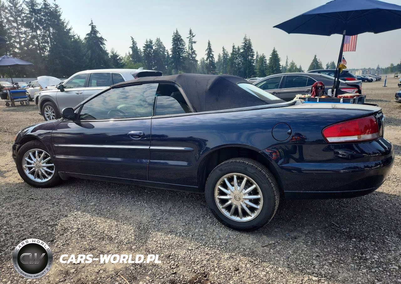 2003 Chrysler Sebring Limited VIN:1C3EL65R53N524893 - 2