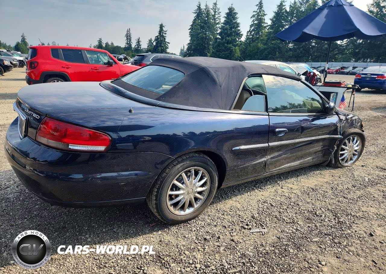2003 Chrysler Sebring Limited VIN:1C3EL65R53N524893 - 3