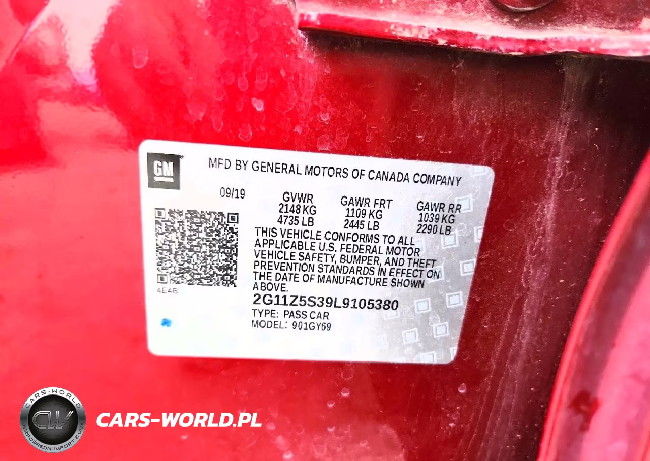 2020 Chevrolet Impala Lt VIN:2G11Z5S39L9105380 - 13
