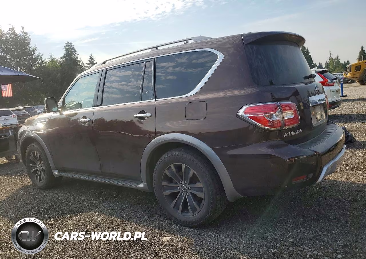 2017 Nissan Armada Platinum VIN:JN8AY2NE4H9704730 - 2