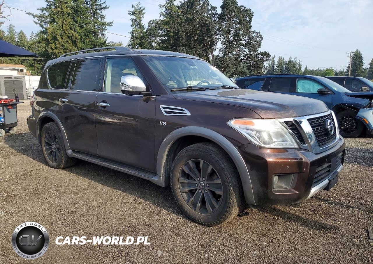 2017 Nissan Armada Platinum VIN:JN8AY2NE4H9704730 - 4