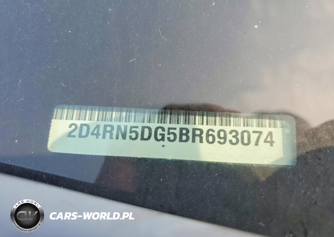 2011 Dodge Grand Caravan Crew VIN:2D4RN5DG5BR693074 - 13