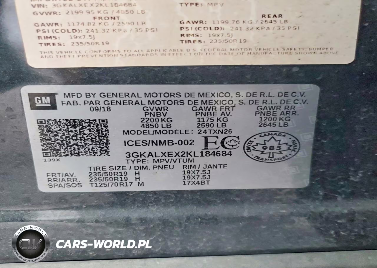2019 GMC Terrain Denali VIN:3GKALXEX2KL184684 - 14