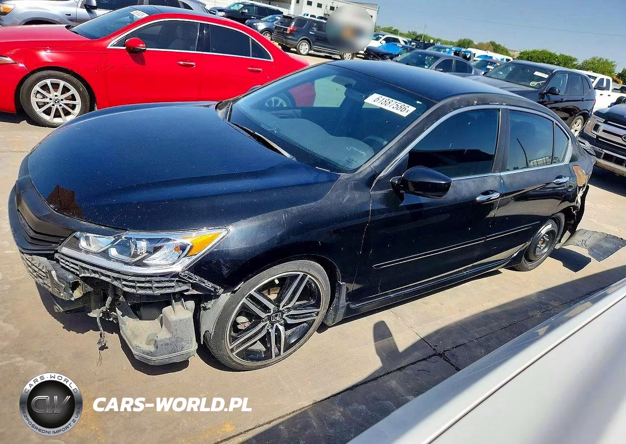 2017 Honda Accord Sport VIN:1HGCR2F53HA230558 - 1