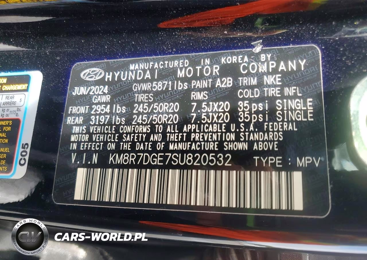 2025 Hyundai Palisade Calligraphy Night Edition VIN:KM8R7DGE7SU820532 - 14