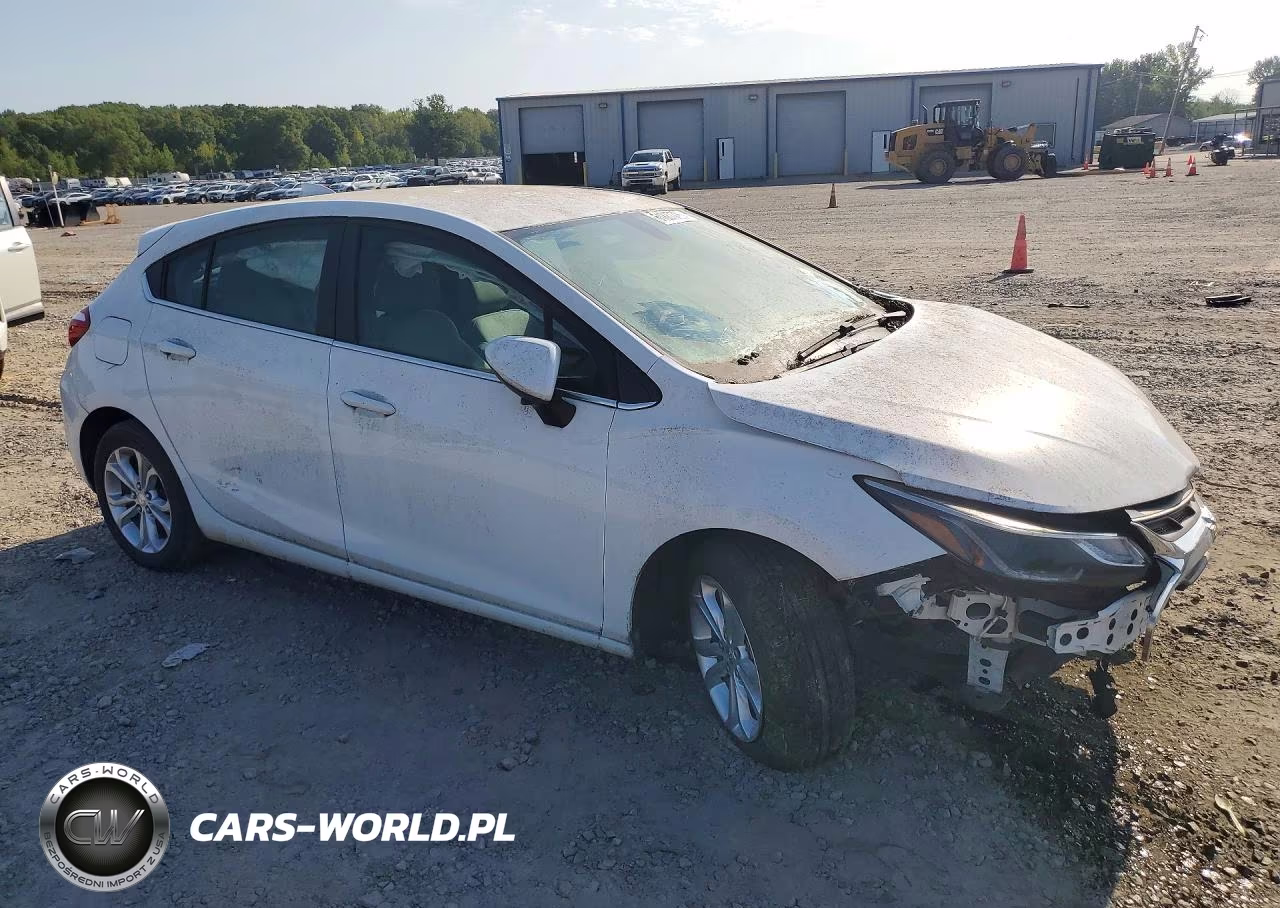2019 Chevrolet Cruze Lt VIN:3G1BE6SM0KS597653 - 4