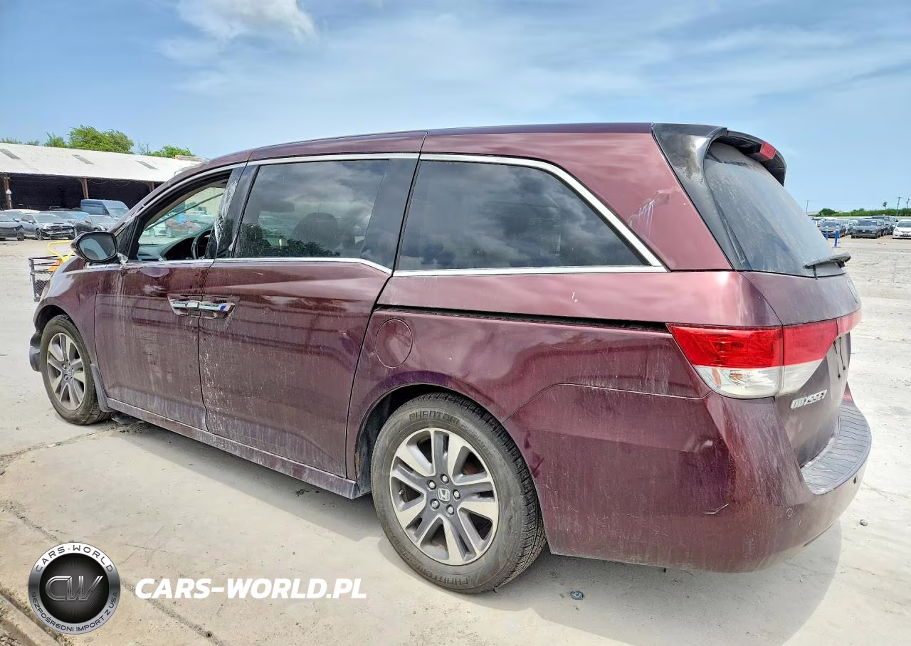 2015 Honda Odyssey Touring VIN:5FNRL5H92FB063738 - 2