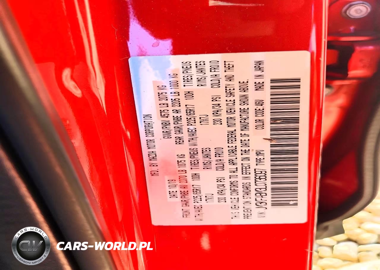 2020 Mazda Cx-5 Sport VIN:JM3KFABM3L0736097 - 13