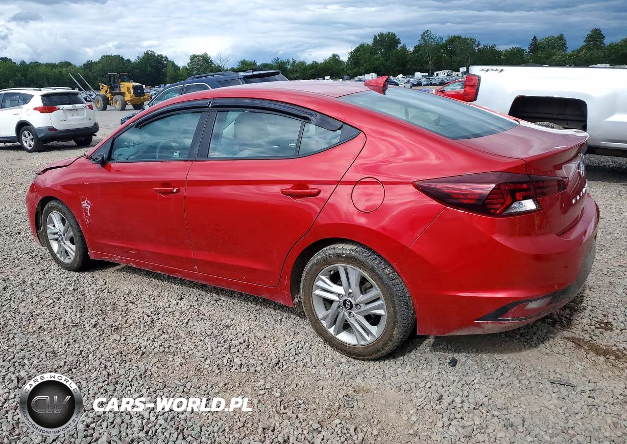 2020 Hyundai Elantra Sel VIN:5NPD84LF0LH550369 - 2