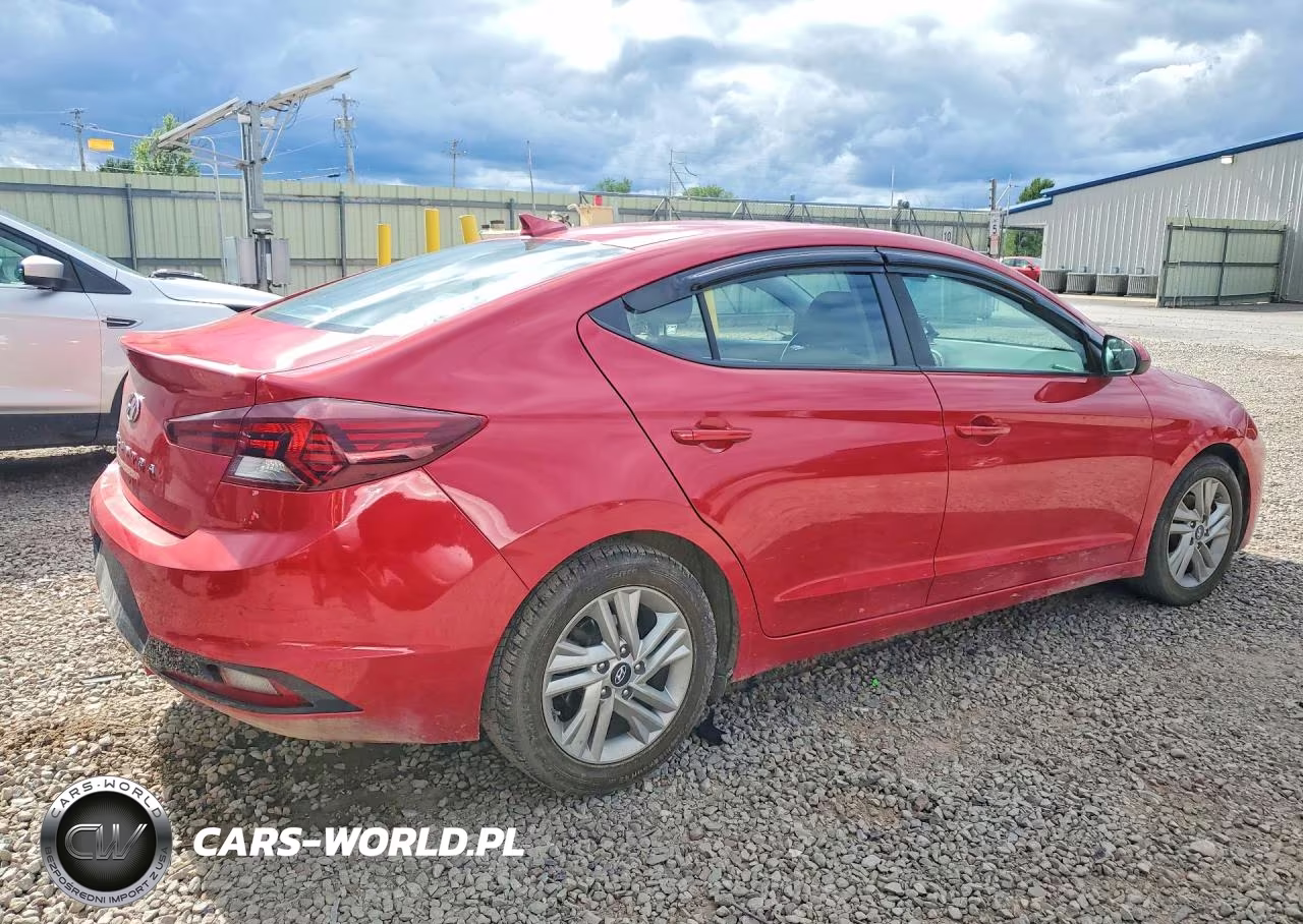 2020 Hyundai Elantra Sel VIN:5NPD84LF0LH550369 - 3