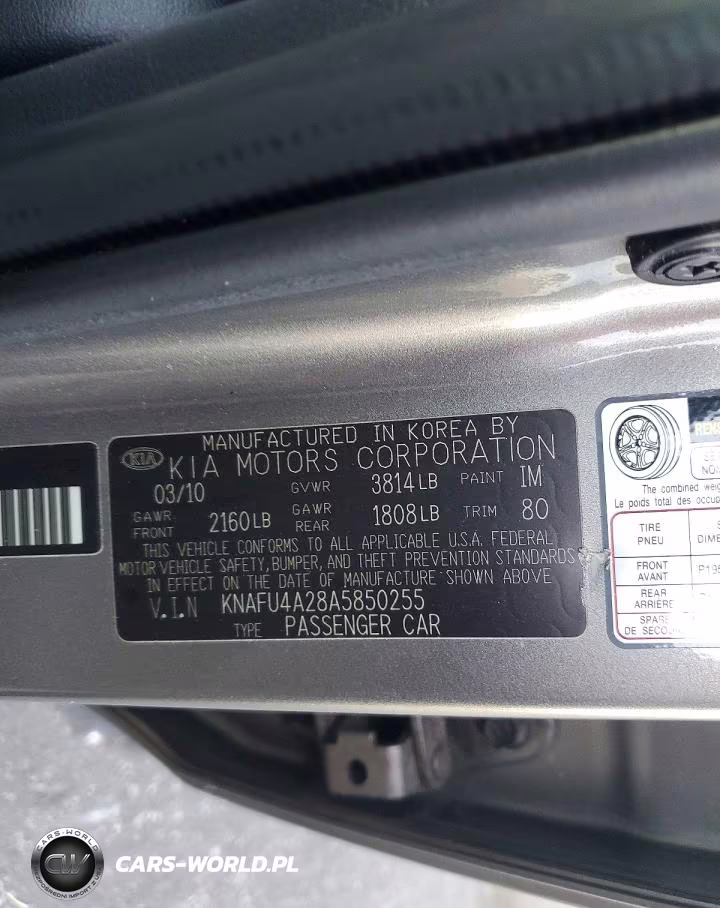 2010 Kia Forte Ex VIN:KNAFU4A28A5850255 - 12
