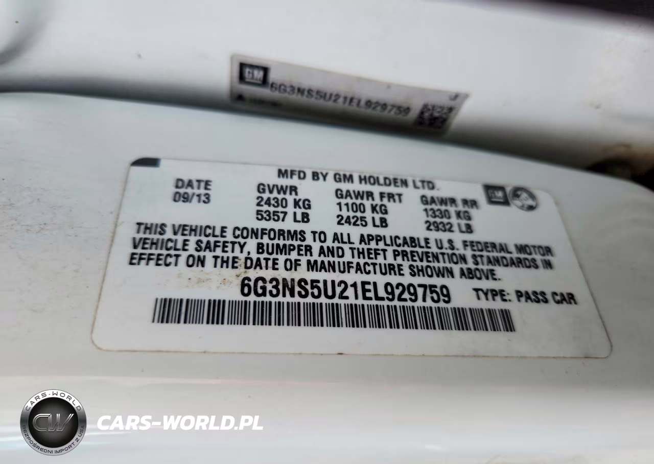 2014 Chevrolet Caprice Police VIN:6G3NS5U21EL929759 - 12