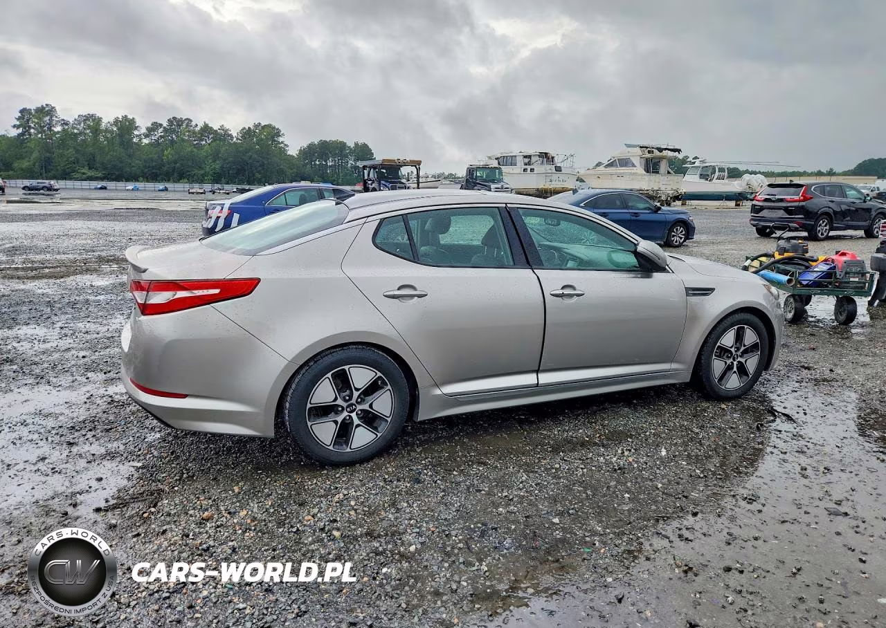 2011 Kia Optima Hybrid Base VIN:KNAGM4AD6B5000373 - 3