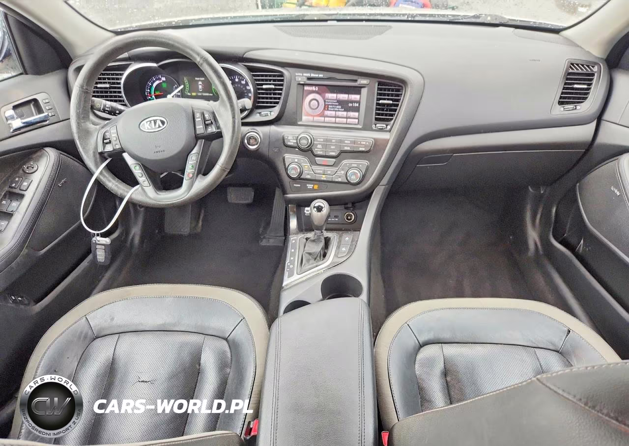 2011 Kia Optima Hybrid Base VIN:KNAGM4AD6B5000373 - 8