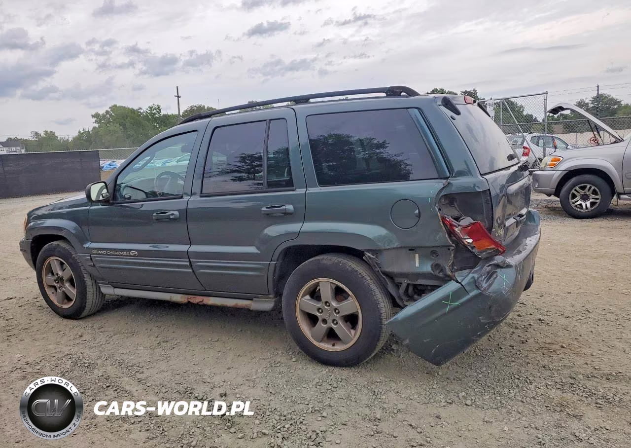 2002 Jeep Grand Cherokee Overland VIN:1J8GW68J92C329576 - 2