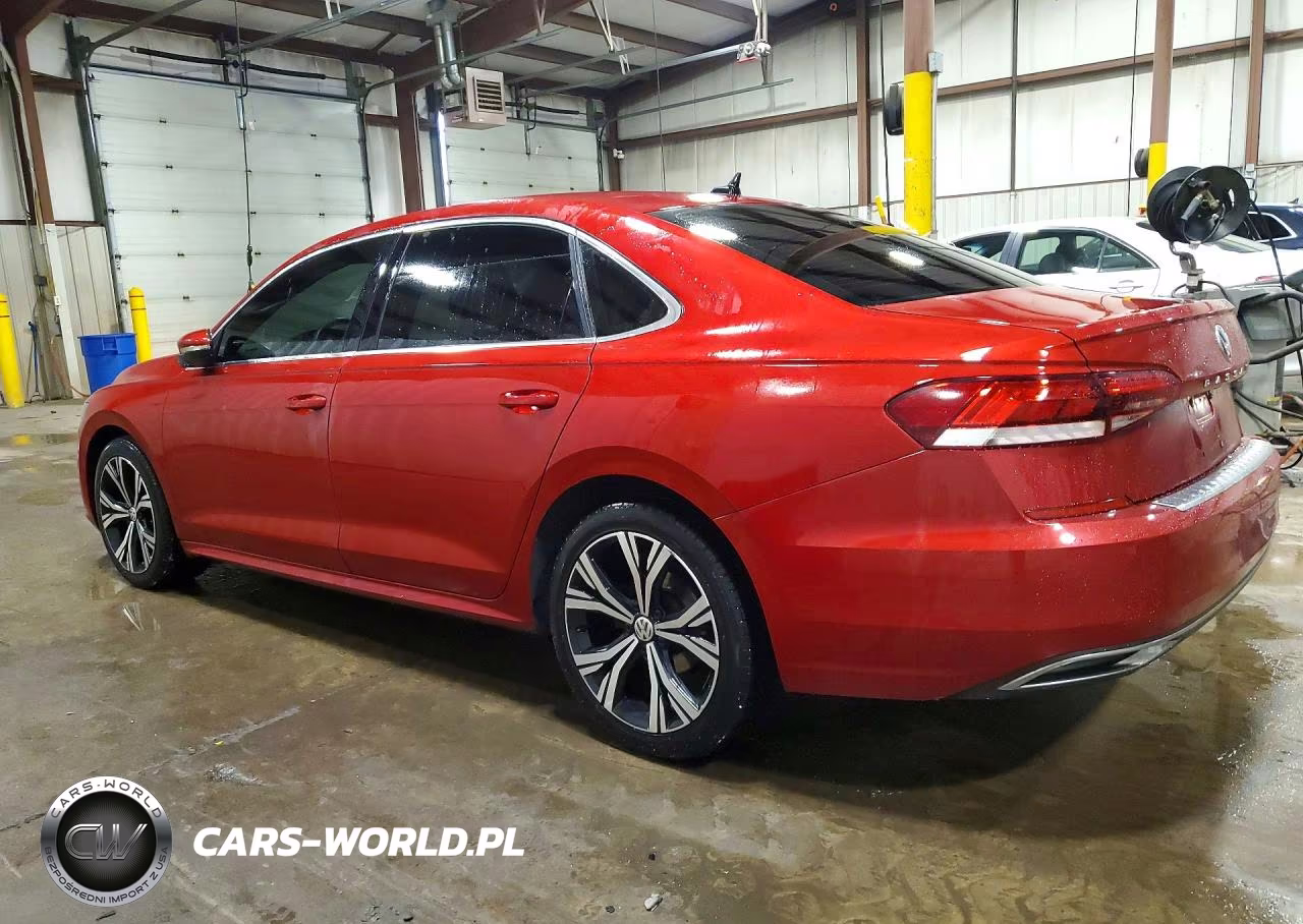 2021 Volkswagen Passat Se VIN:1VWSA7A37MC003387 - 2