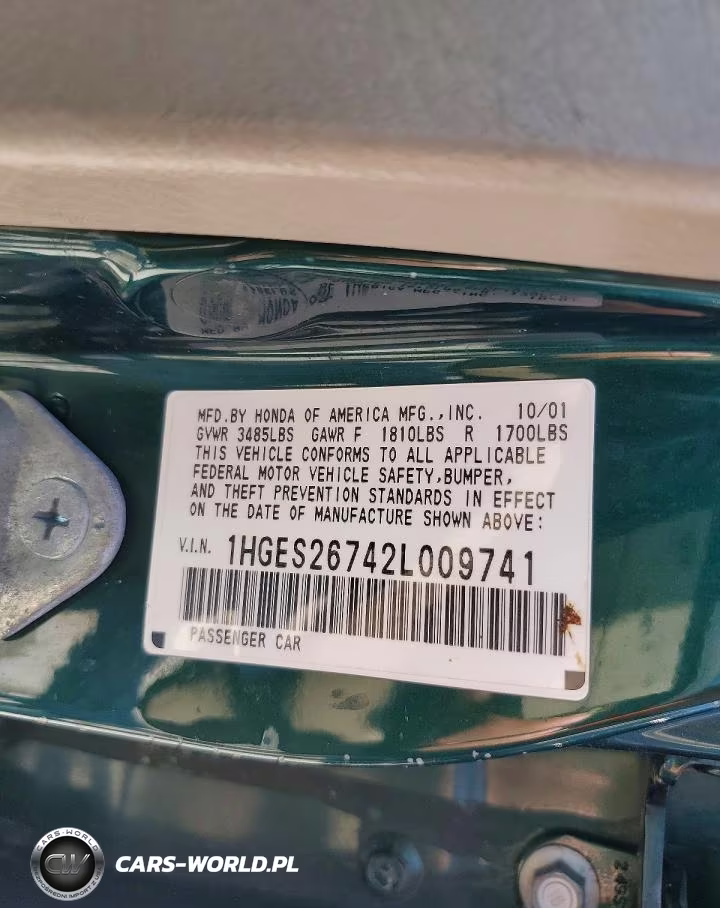 2002 Honda Civic Ex VIN:1HGES26742L009741 - 12