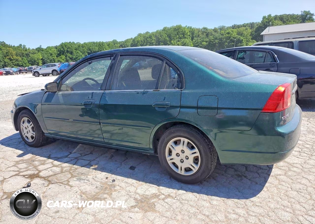 2002 Honda Civic Ex VIN:1HGES26742L009741 - 2