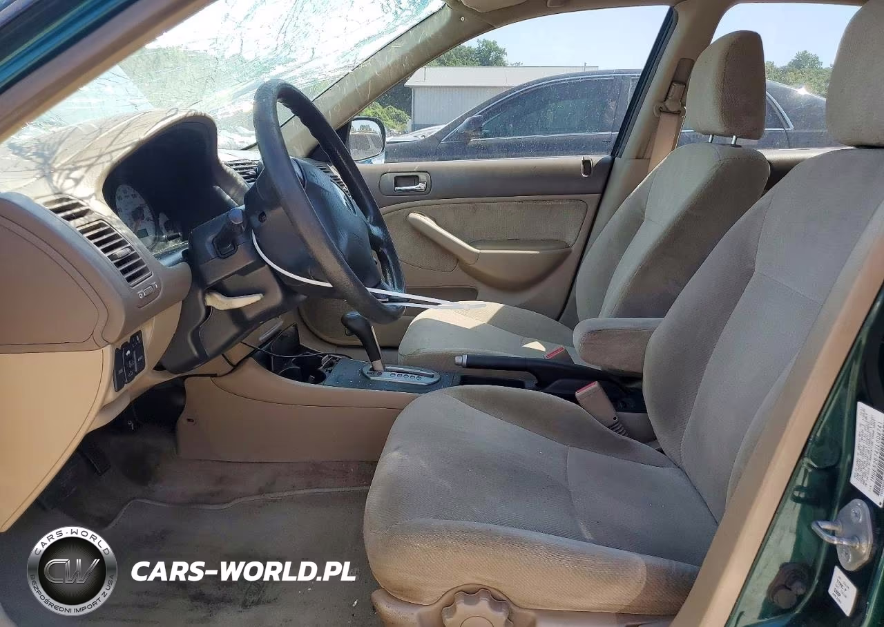 2002 Honda Civic Ex VIN:1HGES26742L009741 - 7