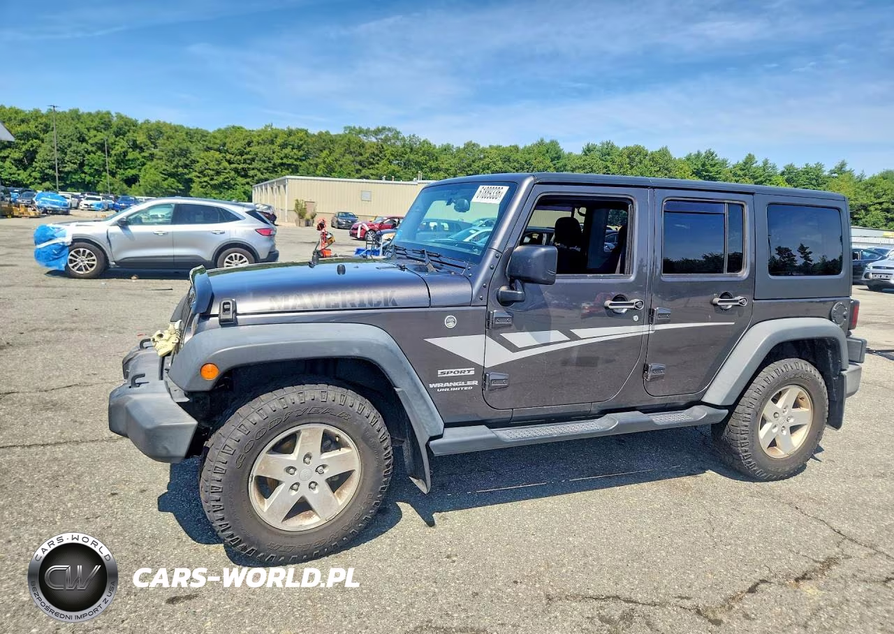 2017 Jeep Wrangler Unlimited Sport VIN:1C4BJWDGXHL549652 - 1