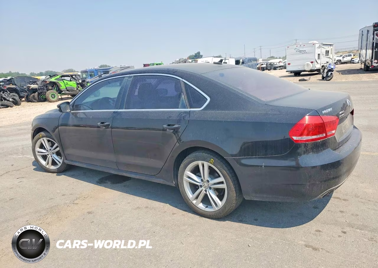 2014 Volkswagen Passat Se VIN:1VWBN7A34EC058725 - 2