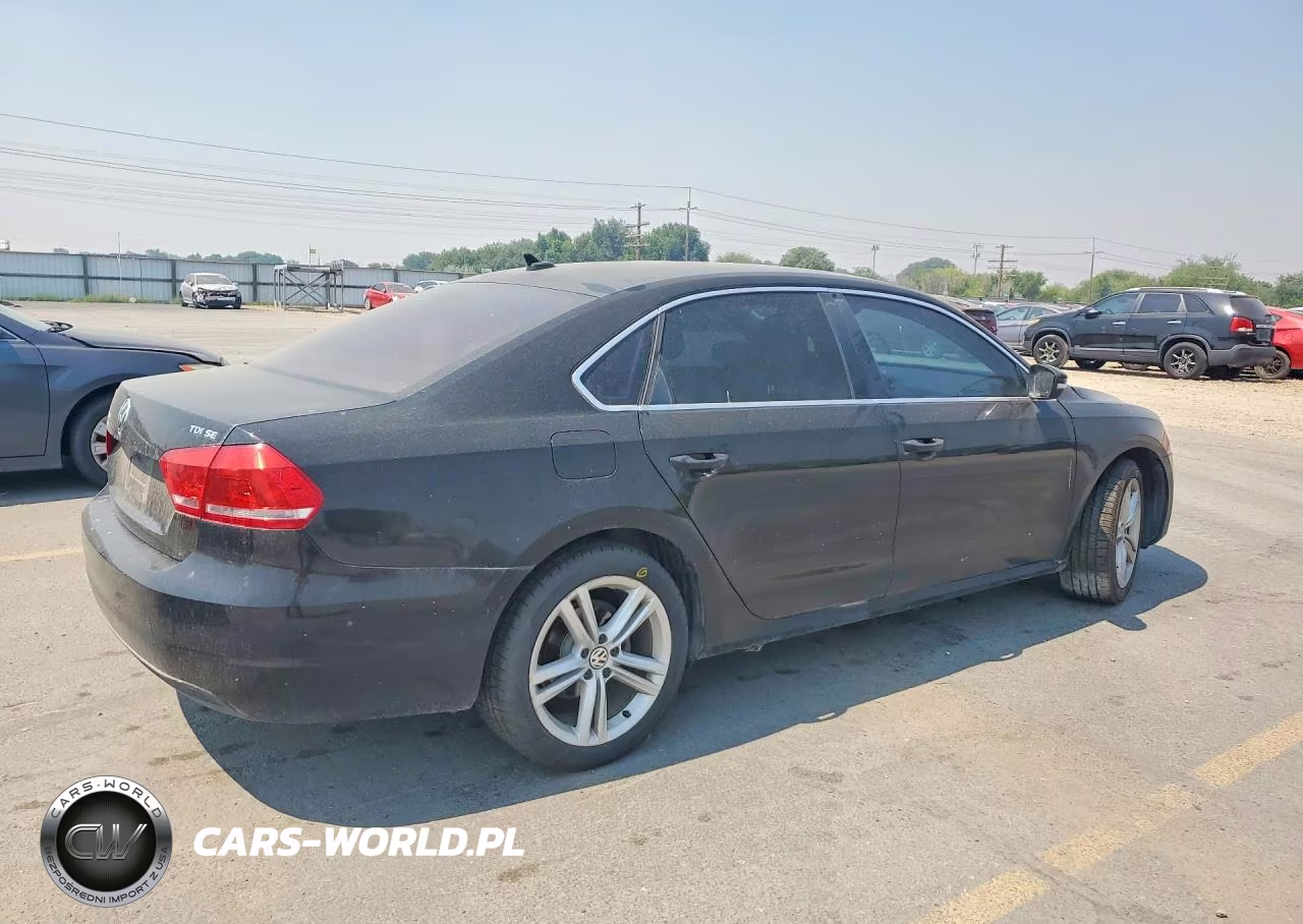 2014 Volkswagen Passat Se VIN:1VWBN7A34EC058725 - 3