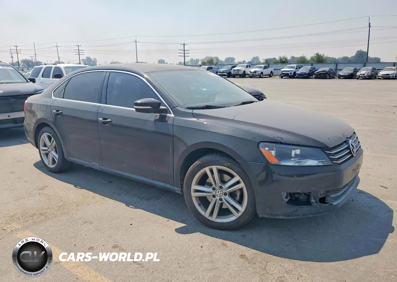 2014 Volkswagen Passat Se VIN:1VWBN7A34EC058725 - 4