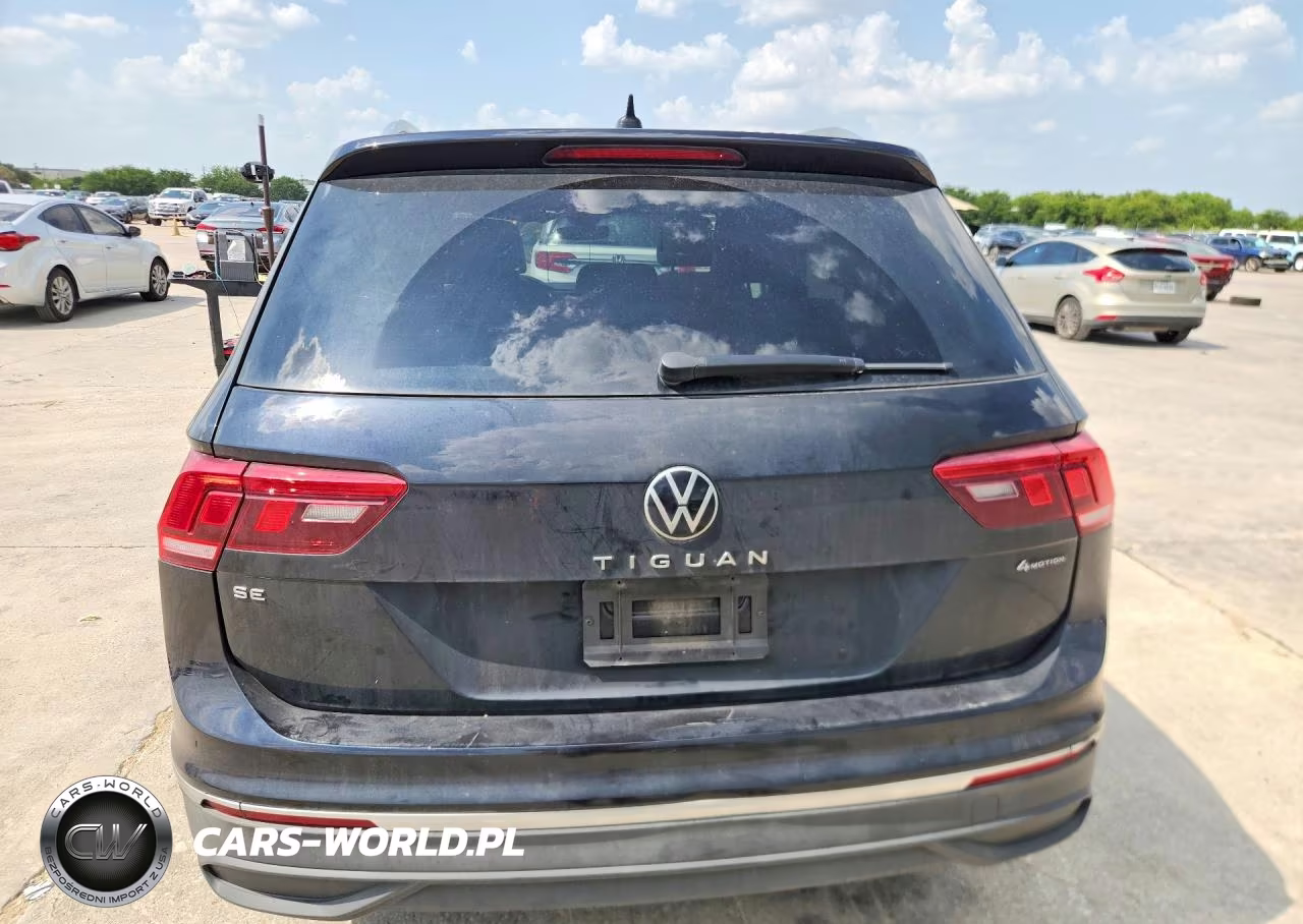 2022 Volkswagen Tiguan Se VIN:3VV2B7AX2NM045793 - 6