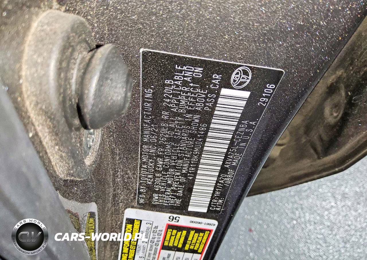 2021 Toyota Camry Le VIN:4T1R11BK9MU041486 - 13